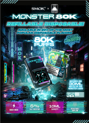 MONSTER 80K Disposable Vape by Smok