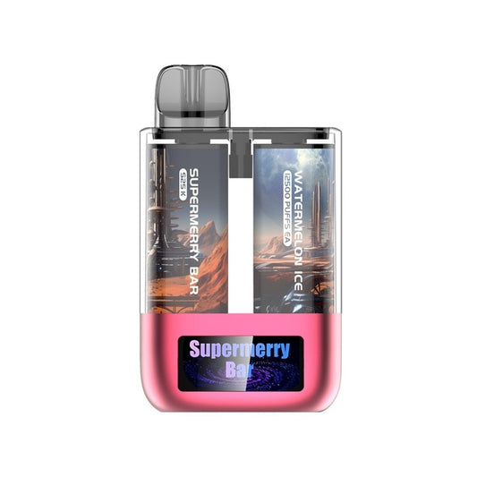 Supermerry Bar S25K Double Tank Disposable - 25000 Puffs