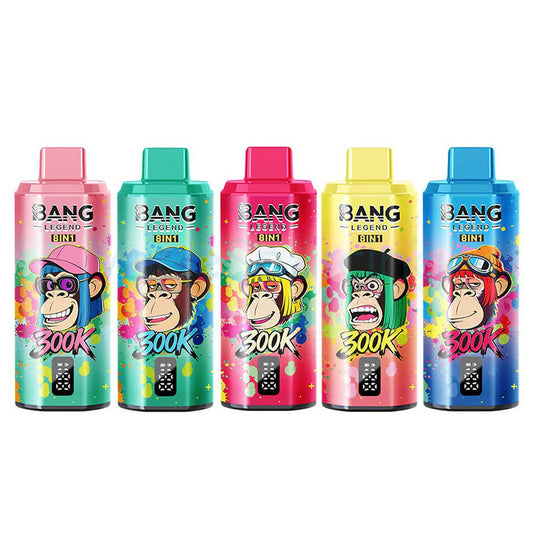 Bang Legend Geek 8-in-1 300K Disposable Vape