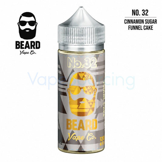 Beard Vape Co No. 32 Cinnamon Funnel Cake E-juice 120ml