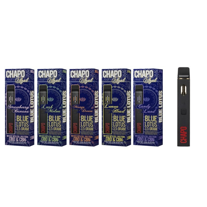 Chapo Extrax Azul Blue Lotus Disposable Vape 3.5G