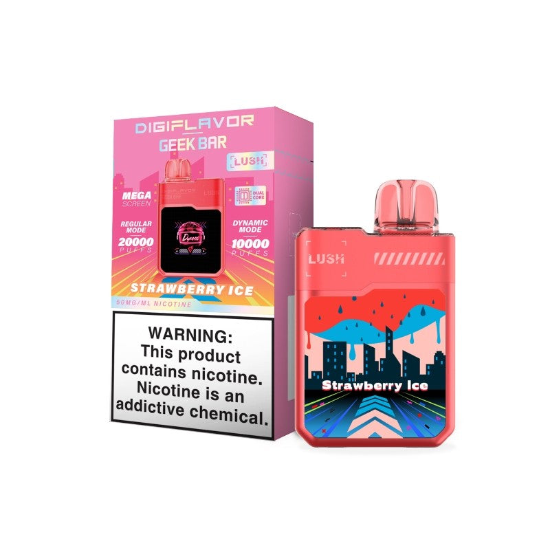 Geek Bar Digiflavor Lush 20K Disposable Vape Kit 20000 Puffs