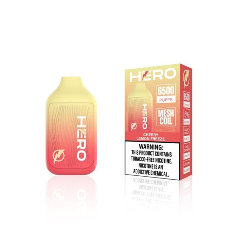 Hero 6500 Puffs  Disposable Vape 9ml