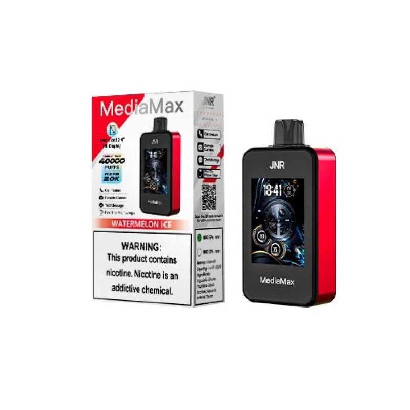 JNR MediaMax 40K Disposable Vape – Vaping180.com
