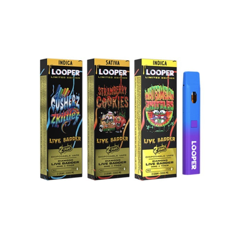 Looper Live Badder Disposable Vape Kit 2g – Vaping180.com