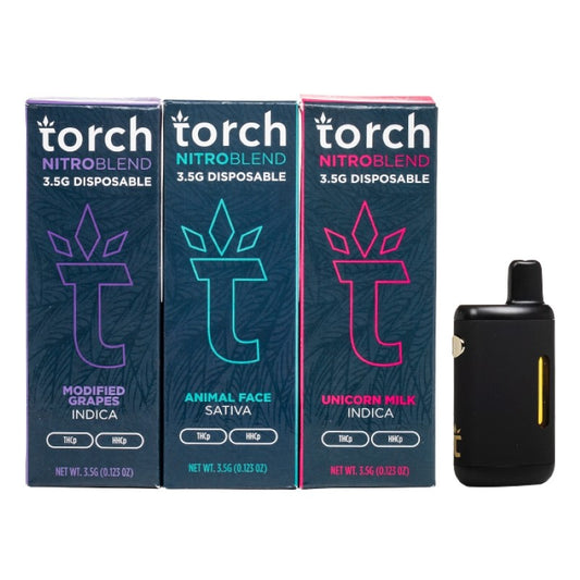 Torch Nitro Blend THC-A Boosted Disposable Vape Kit 3.5g
