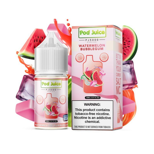 Pod Juice PJ5000 Series Watermelon Bubblegum E-juice