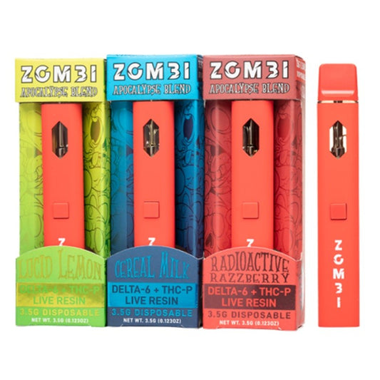 Zombi Apocalypse Blend Disposable Vape 3.5G