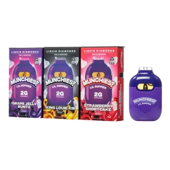 Delta Munchies Lil Ripper Liquid Diamonds THC-A Disposable Vape 2G