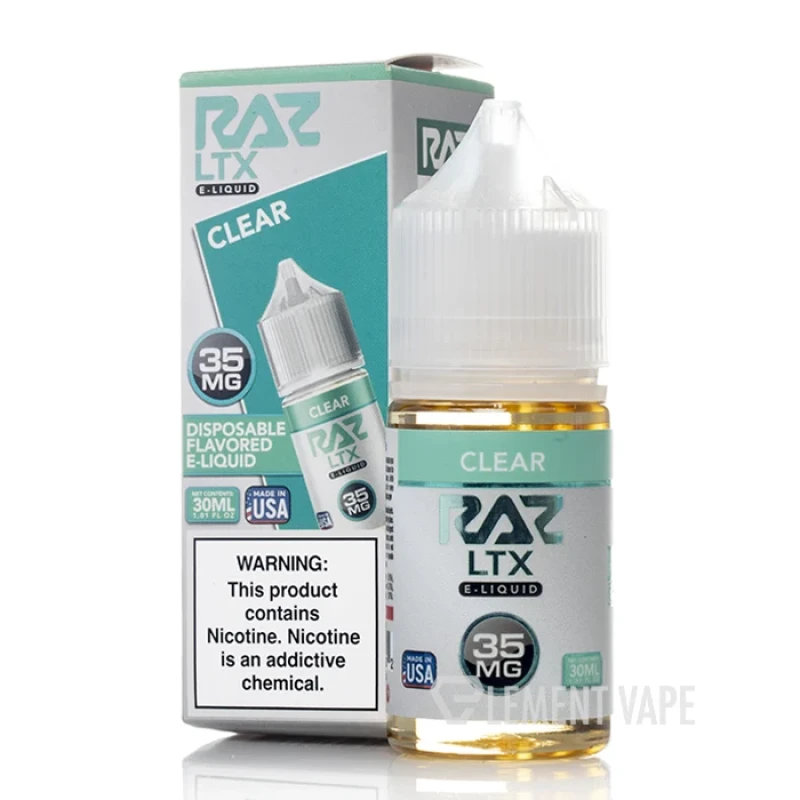 Clear - Pod Juice x RAZ LTX Salts - 30mL